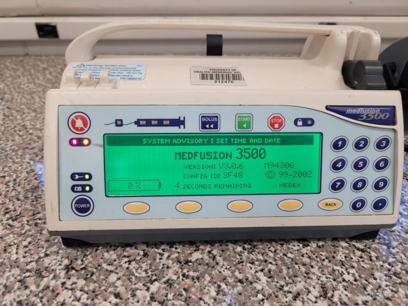 Medfusion 3500 Syringe Infusion Pump