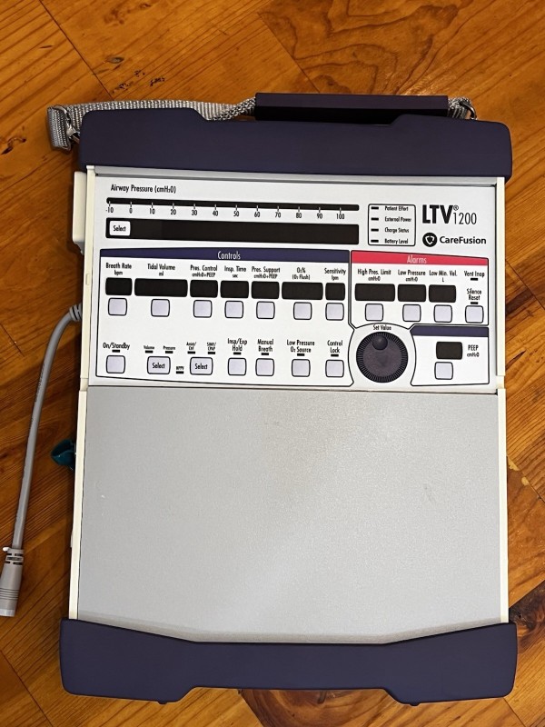 LTV 1200          Ventilator Used /Year 2020